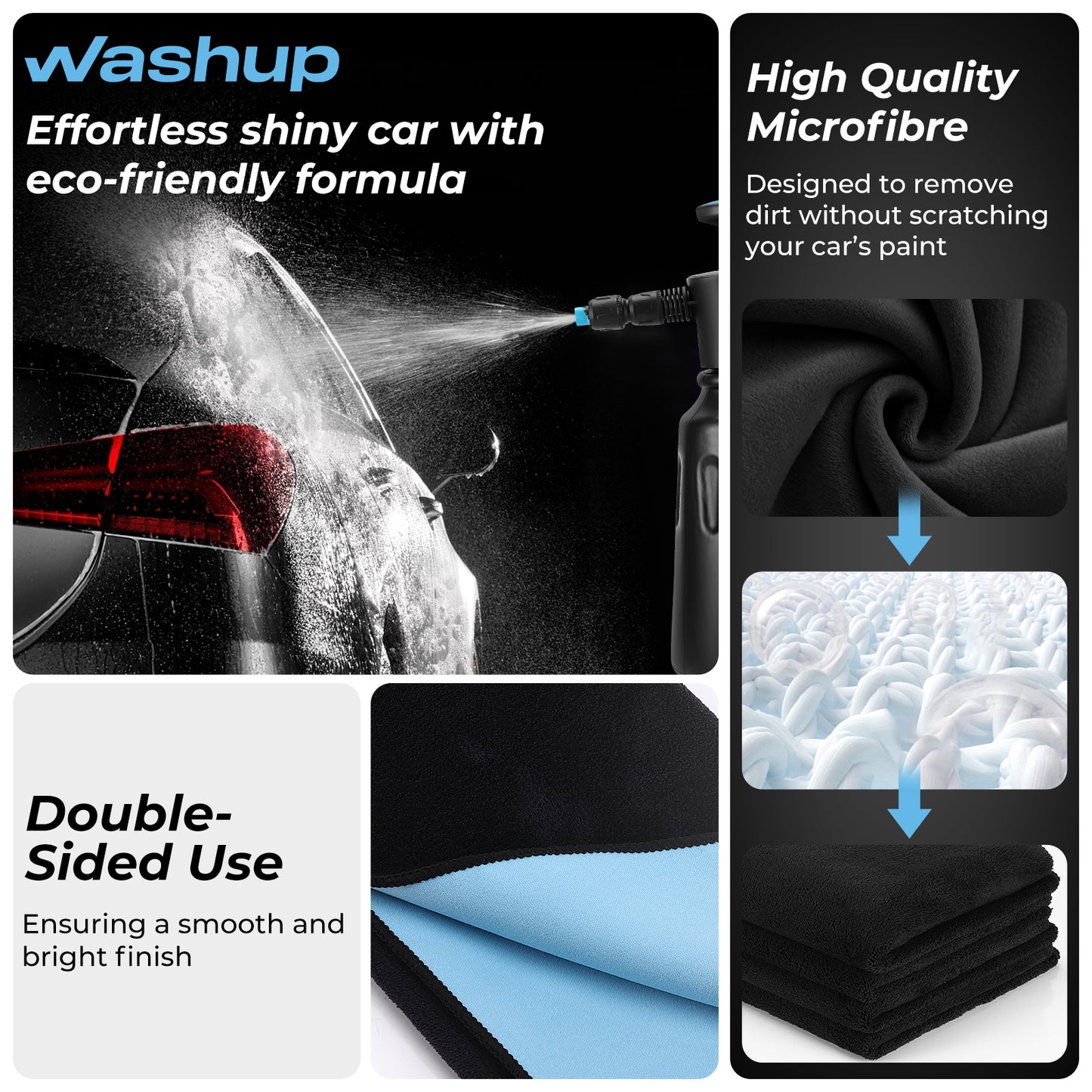 WashUP Microfiber Towels